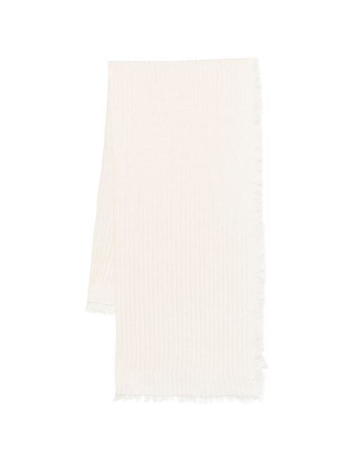 Sciarpa donna panna a righe Fabiana Filippi | SAD276A945M0480145